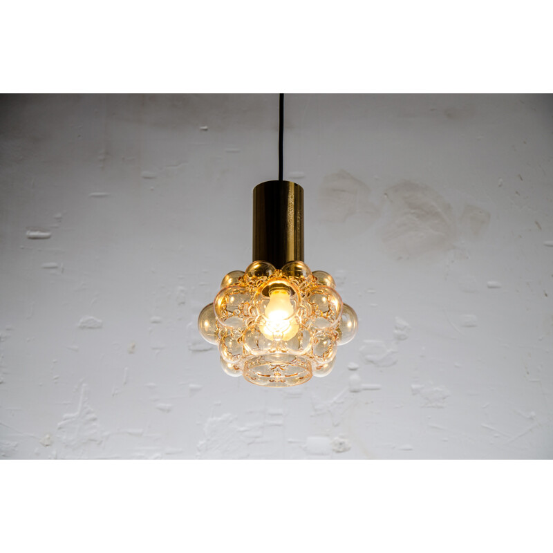 Limburg German bubble glass ceiling light, Helena TYNELLE and Heinrich GANTENBRINK - 1960s