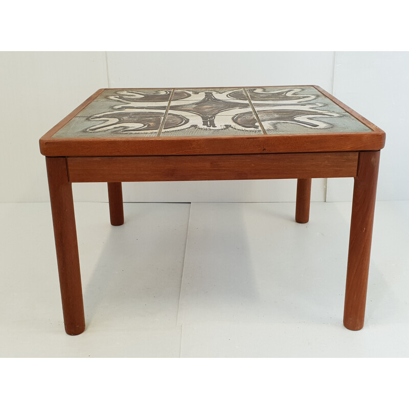 Scandinavian vintage coffee table Trioh, 1970