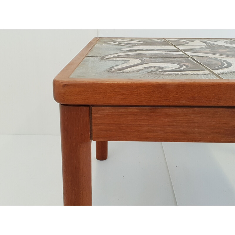 Scandinavian vintage coffee table Trioh, 1970