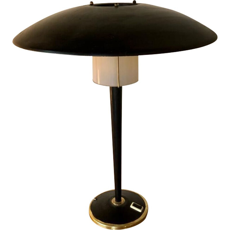 Vintage-Lampe von Boris Lacroix für Caillat, 1950