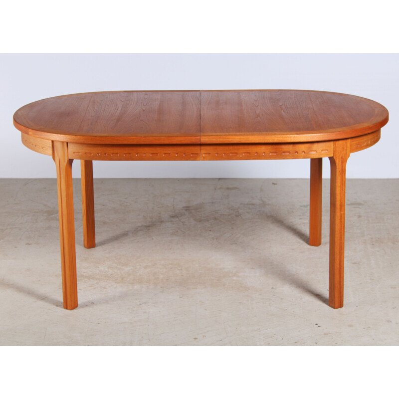 Vintage Swedish teak table by Nils Jonsson for Troeds, 1970s