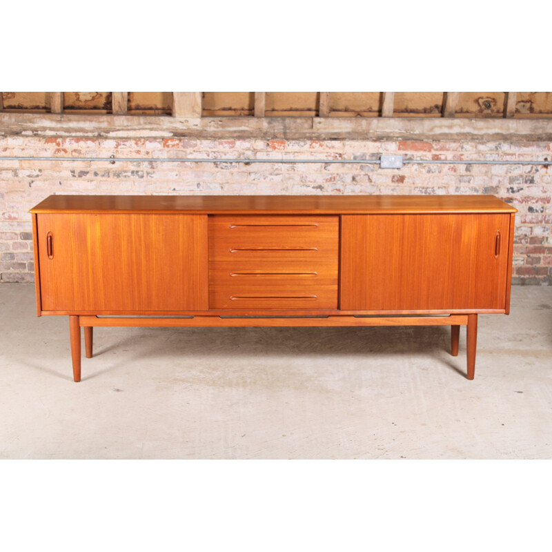 Vintage teak sideboard by Nils Jonsson for Troeds, 1960s