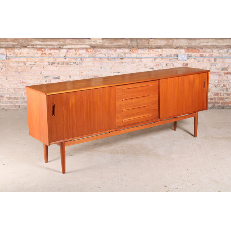 Vintage teak sideboard by Nils Jonsson for Troeds, 1960s