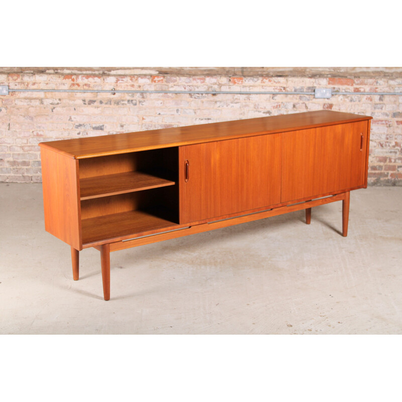 Vintage teak sideboard by Nils Jonsson for Troeds, 1960s