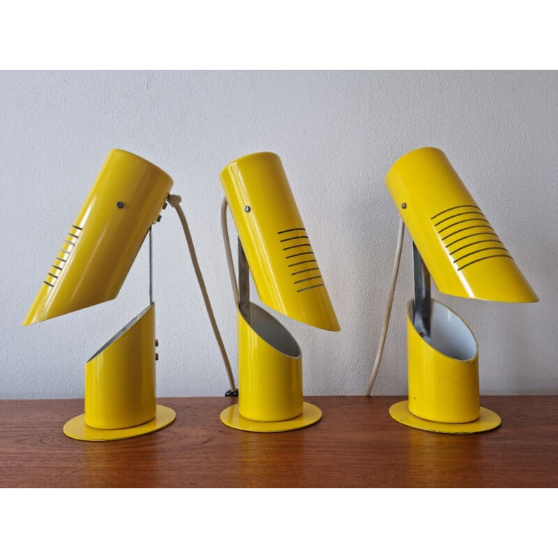 Set aus drei Vintage-Lampen Napako, 1970