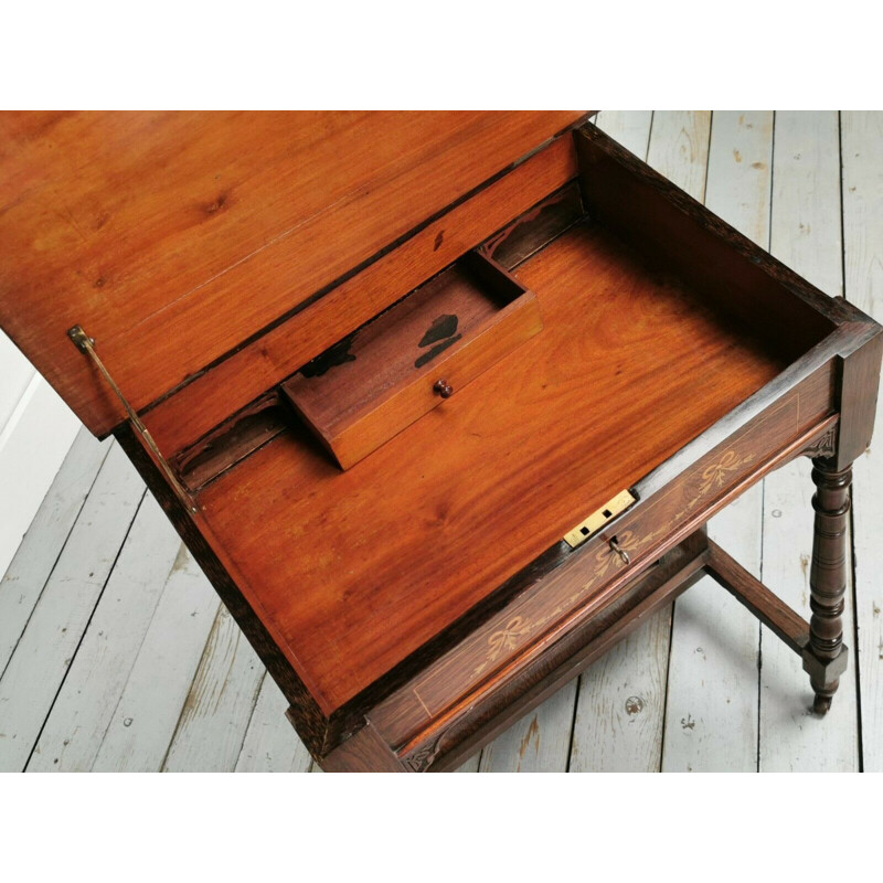 Vintage-Schreibtisch aus Palisanderholz