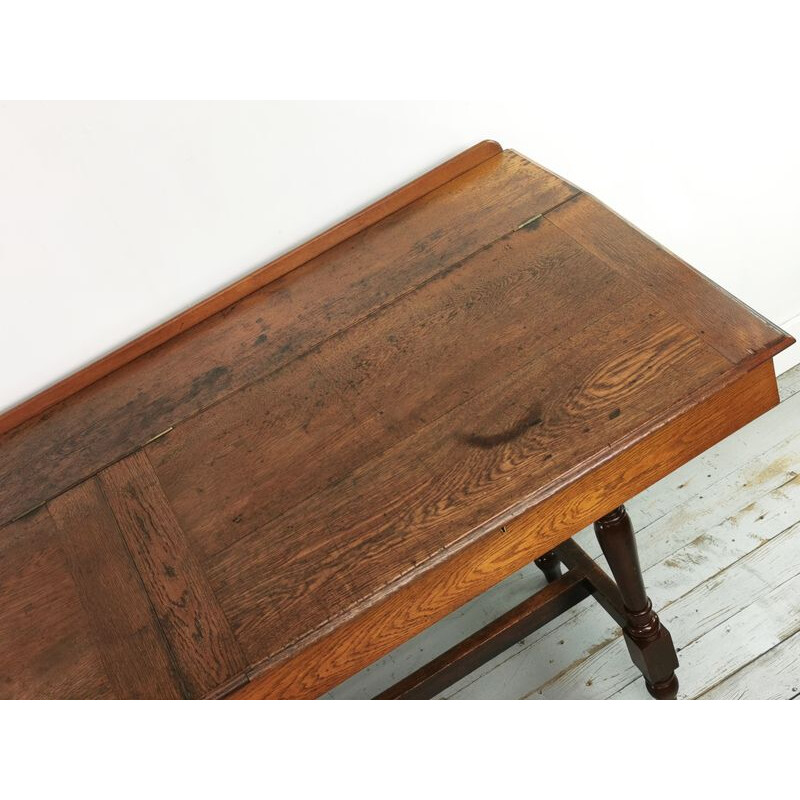 Vintage-Schreibtisch aus Eiche