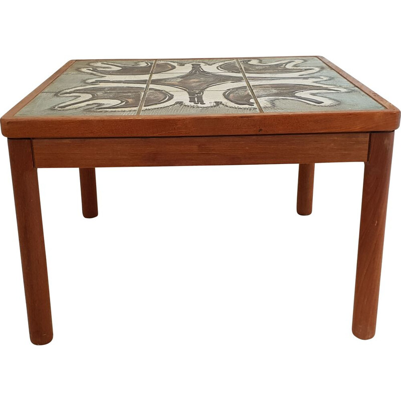 Scandinavian vintage coffee table Trioh, 1970