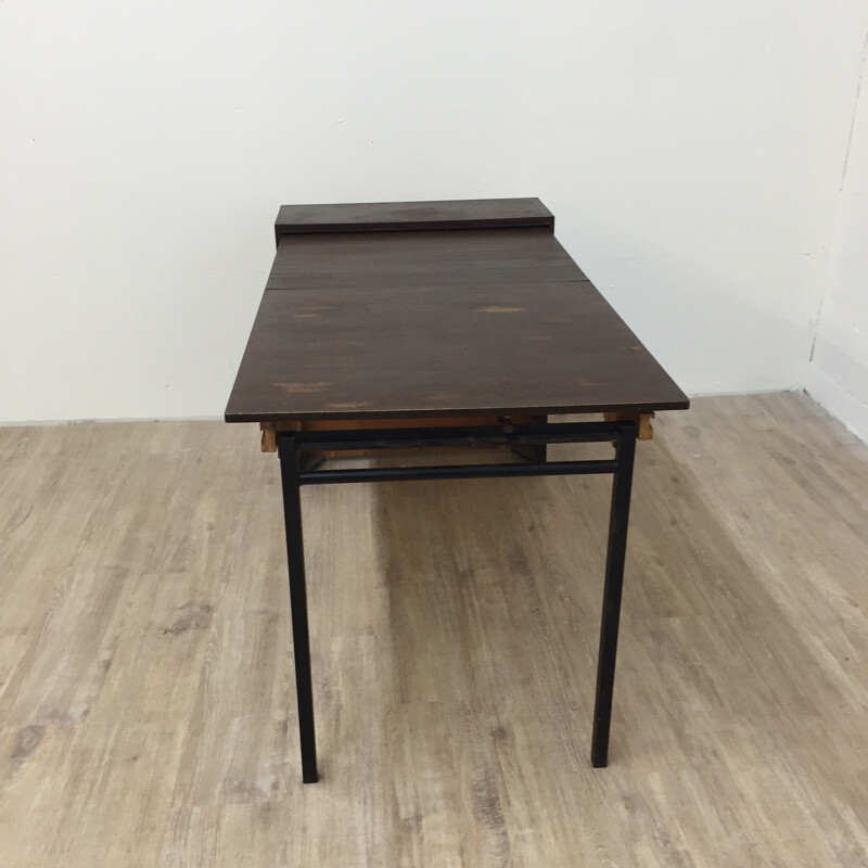 Folding desk practical and compact - 1950s