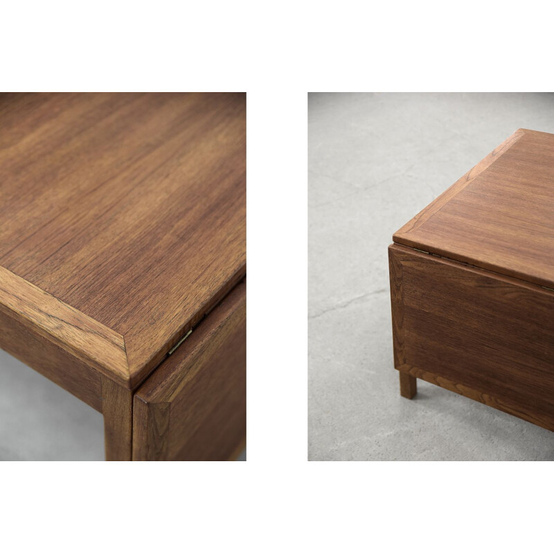 Vintage Danish teak coffee table by Børge Mogensen for Fredericia Stolefabrik, 1960