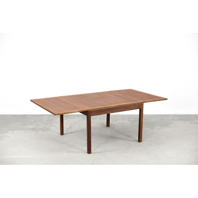 Vintage Deense teakhouten salontafel van Børge Mogensen voor Fredericia Stolefabrik, 1960