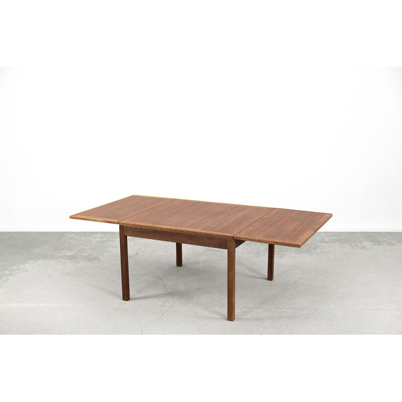 Mesa de centro vintage danesa de teca de Børge Mogensen para Fredericia Stolefabrik, 1960