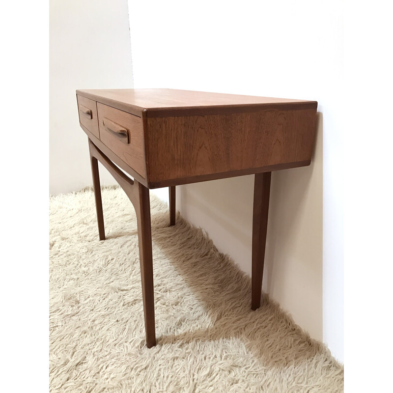 G-Plan "Fresco" console table in teak with drawers, V. B. WILKINS - 1960s