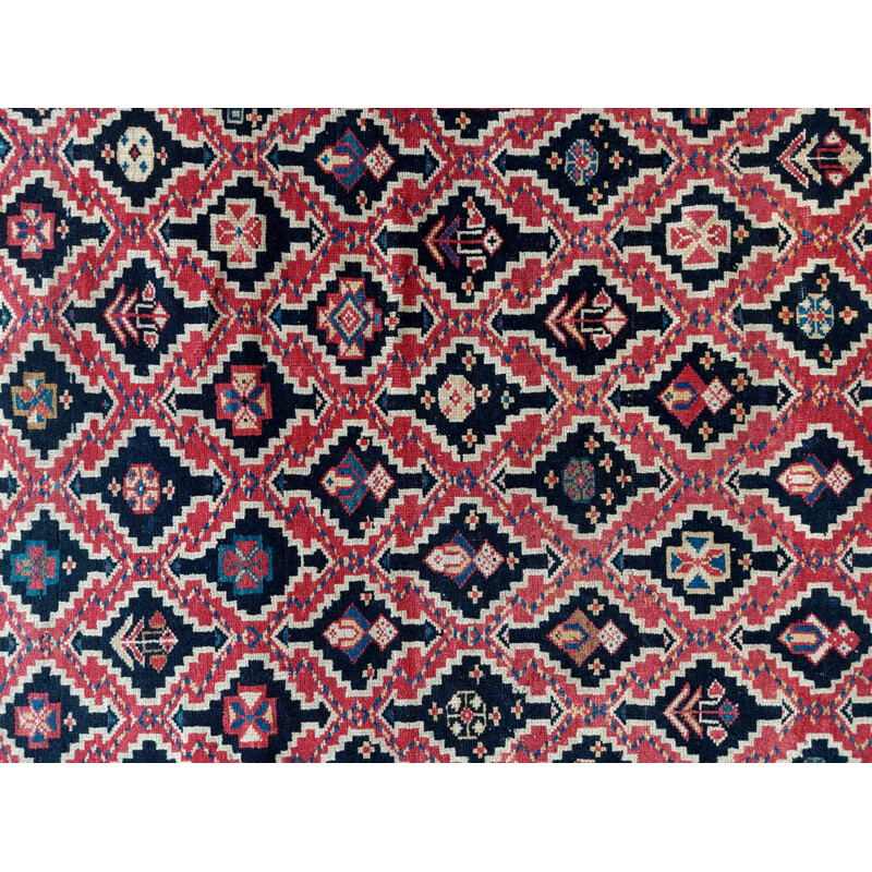 Vintage Shirvan Kuba tapijt, 1885
