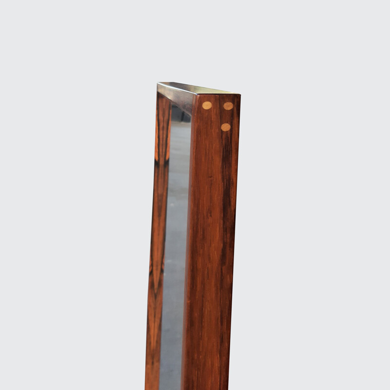 Vintage rosewood mirror by Kai Kristiansen, 1929s