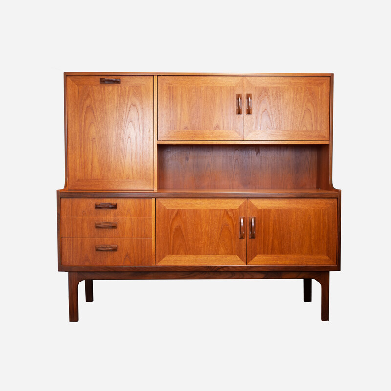 Vintage teakhouten highboard van G-Plan, UK 1960