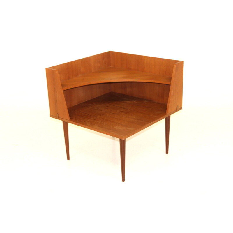 Vintage teak side table by Haldor Vik and Ingmar Relling for Ekornes, 1960