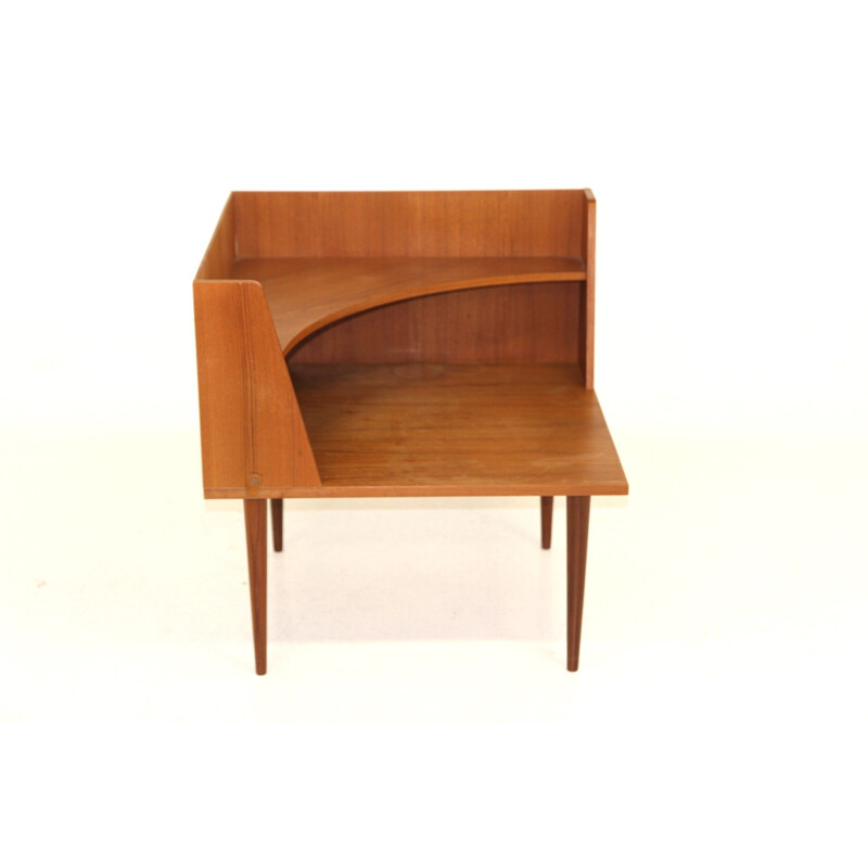 Vintage teak side table by Haldor Vik and Ingmar Relling for Ekornes, 1960