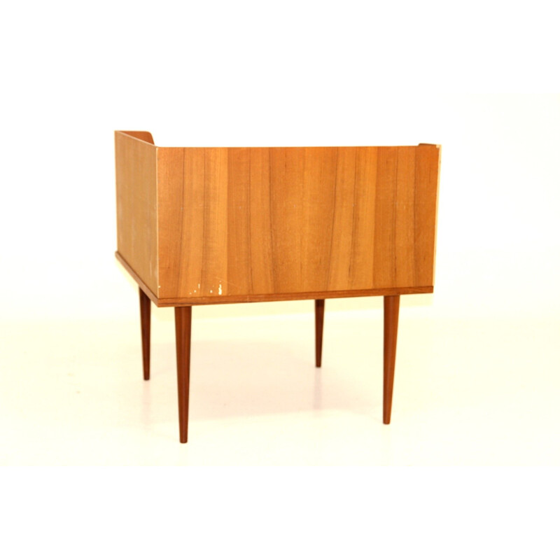 Tavolino vintage in teak di Haldor Vik e Ingmar Relling per Ekornes, 1960