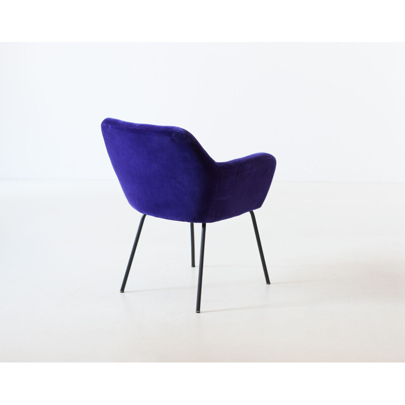 Vintage Airone Italian armchair by Studio PFR for Arflex, 1955s