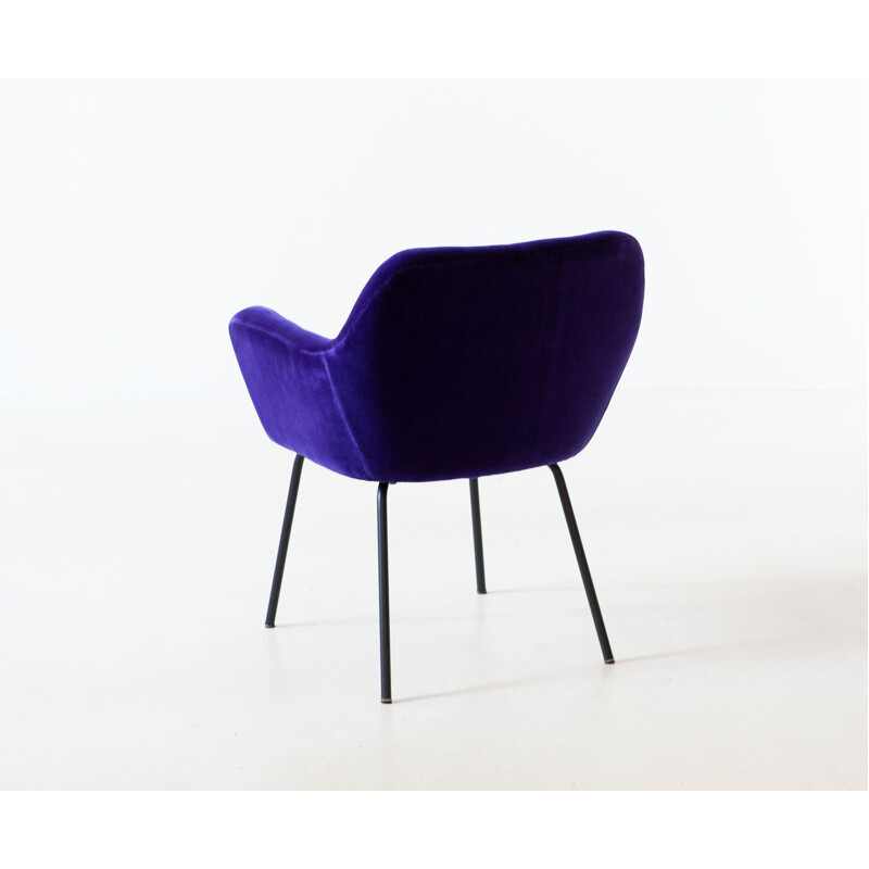 Vintage Airone Italian armchair by Studio PFR for Arflex, 1955s