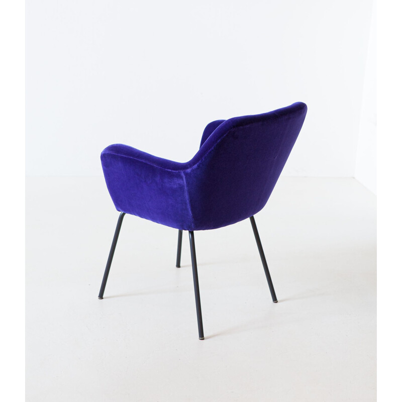 Vintage Airone Italian armchair by Studio PFR for Arflex, 1955s