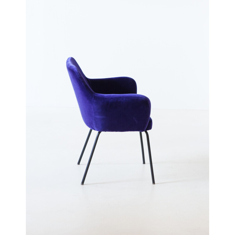 Vintage Airone Italian armchair by Studio PFR for Arflex, 1955s