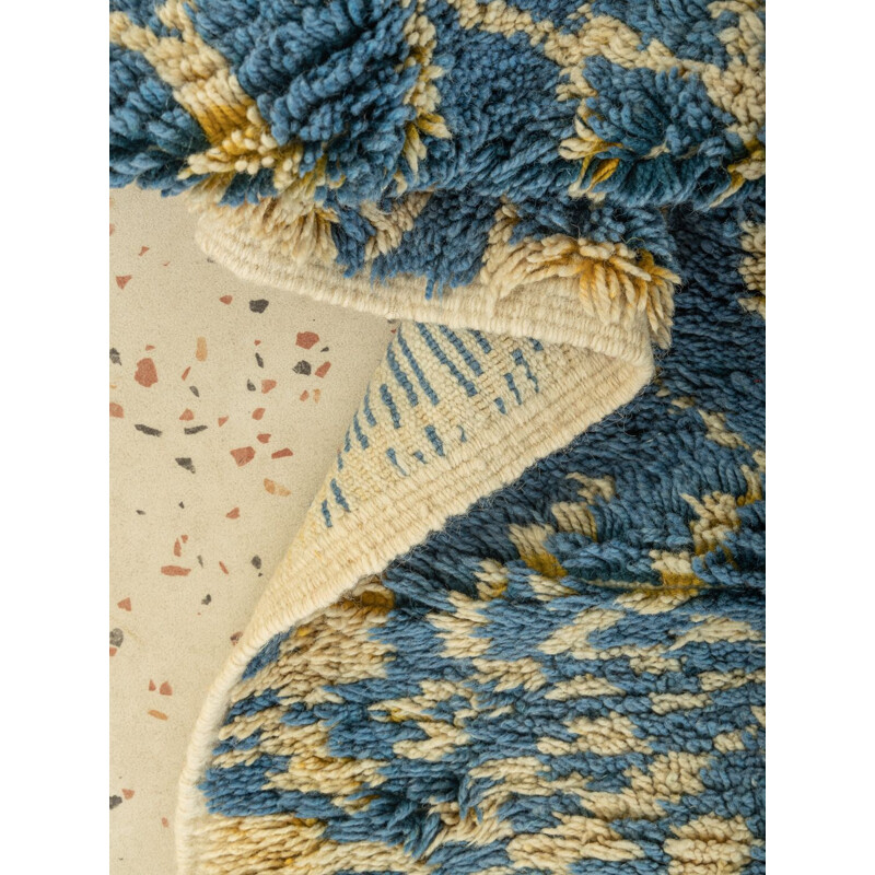 Berber carpet vintage azilal wool