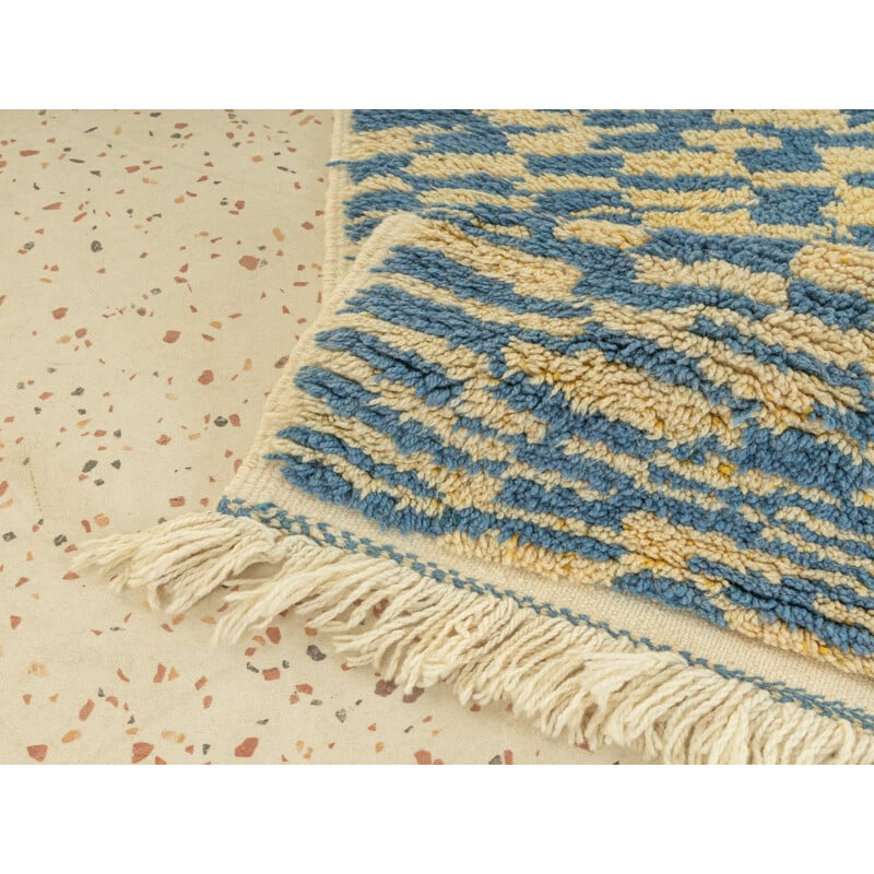 Berberteppich Vintage Azilal aus Wolle
