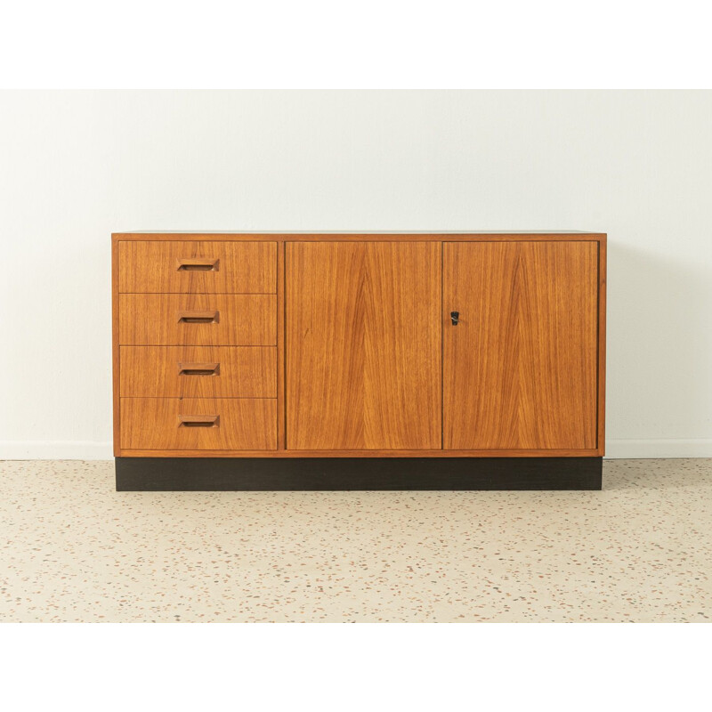 Vintage Sideboard aus Teakholz und Resopal für DeWe, Deutschland