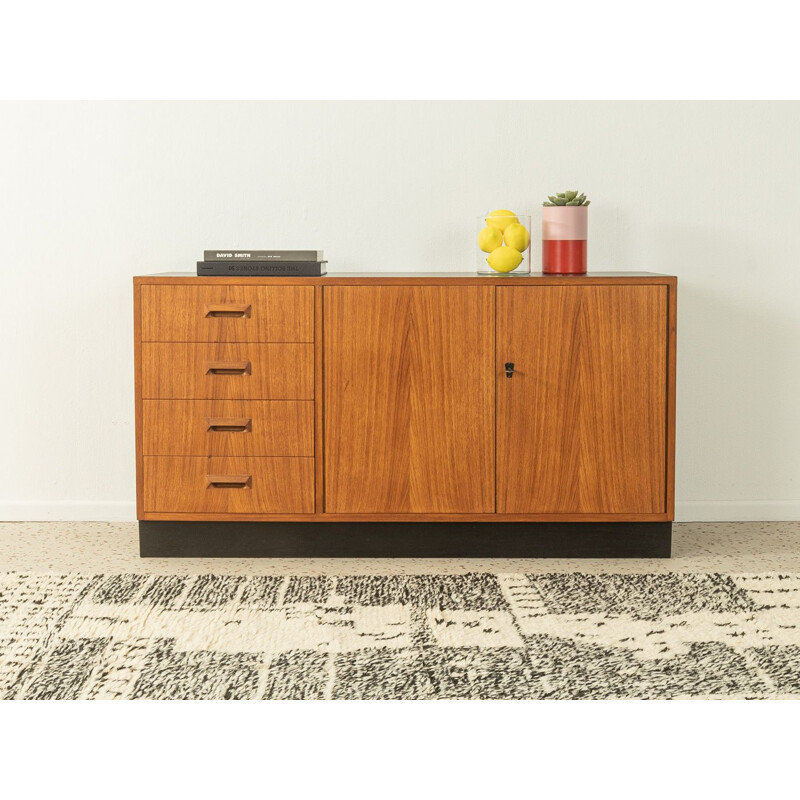 Vintage Sideboard aus Teakholz und Resopal für DeWe, Deutschland