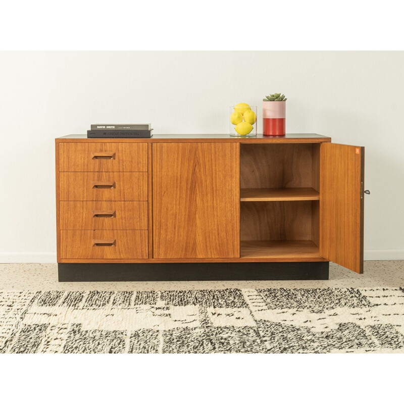 Credenza vintage in teak e formica per DeWe, Germania