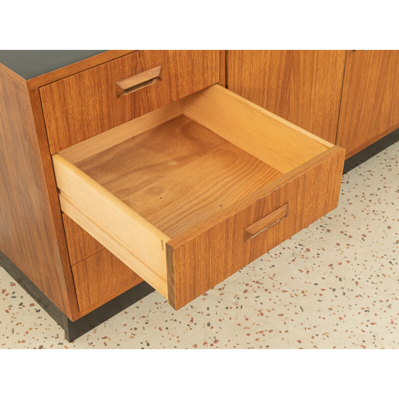 Credenza vintage in teak e formica per DeWe, Germania