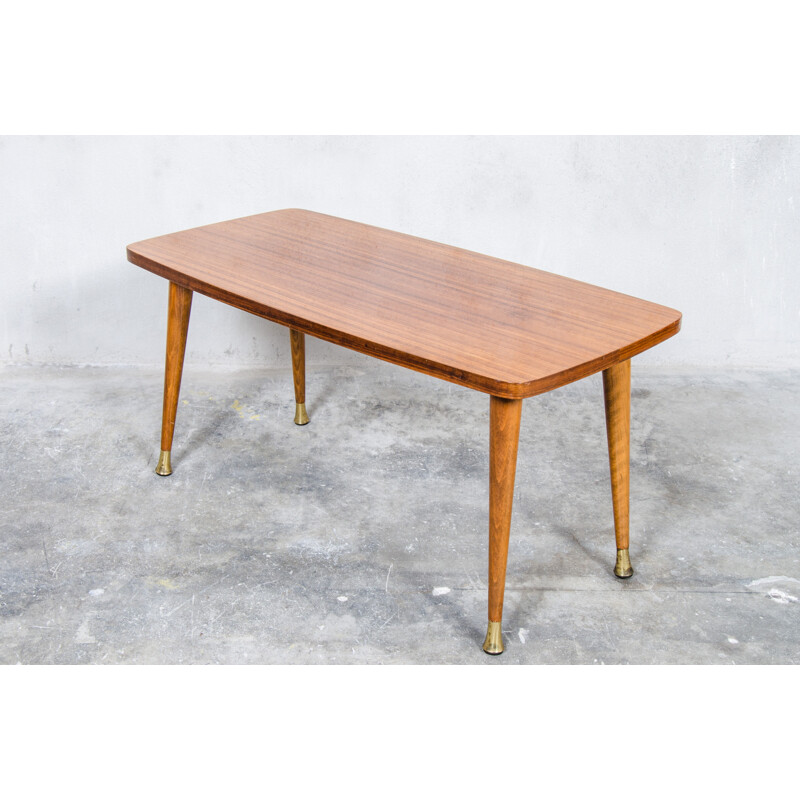 Vintage teak coffee table by Cor ALons, 1950