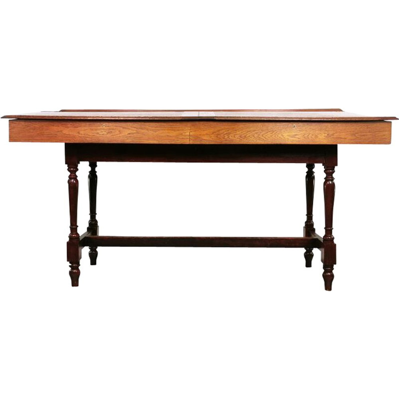 Vintage oak desk