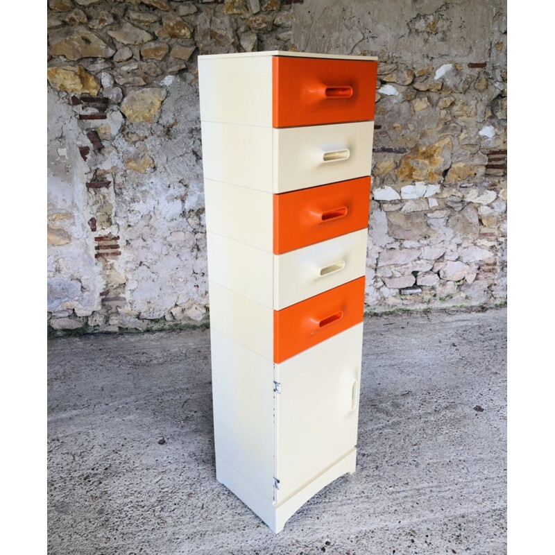 Vintage chest of drawers by Marc Held for Prisunic, 1970s