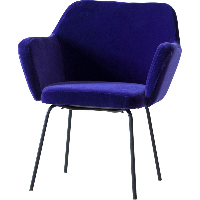 Vintage Airone Italian armchair by Studio PFR for Arflex, 1955s