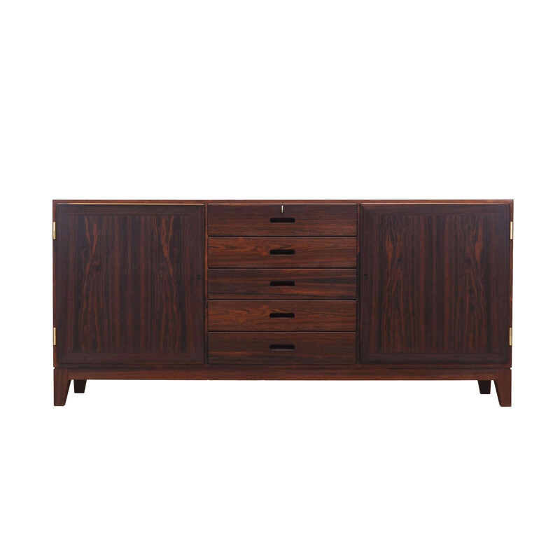 Rosewood vintage Danish sideboard by Kai Winding for Hundevad, 1960s