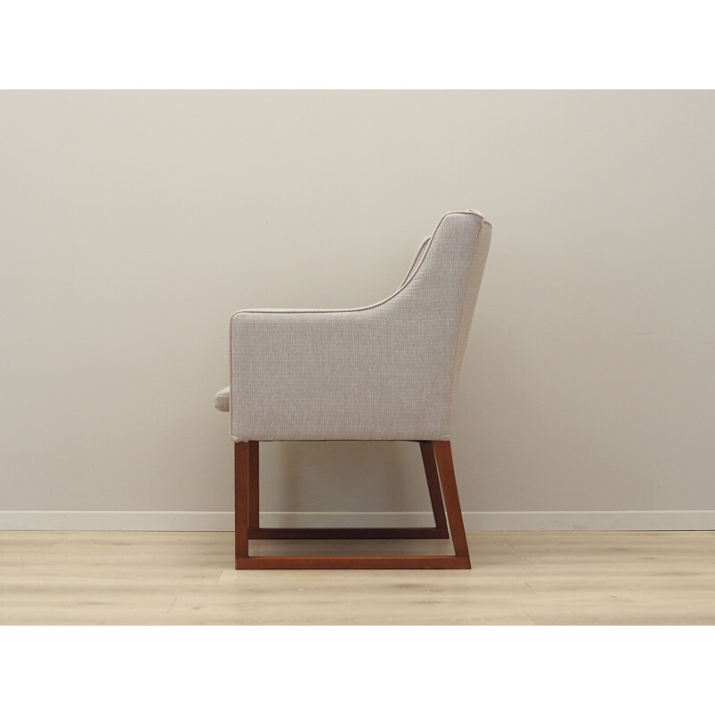 Teak Danish vintage armchair by Borge Mogensen for Fredericia Furniture, 1970s