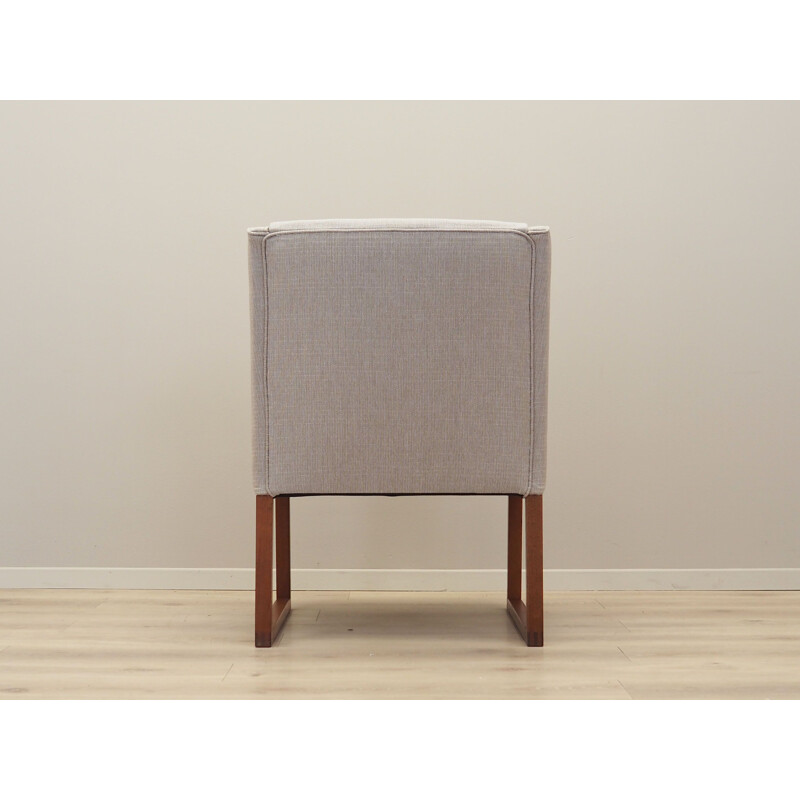 Teak Danish vintage armchair by Borge Mogensen for Fredericia Furniture, 1970s