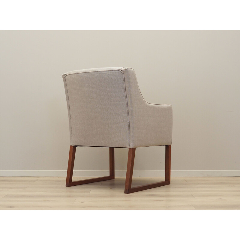 Teak Danish vintage armchair by Borge Mogensen for Fredericia Furniture, 1970s