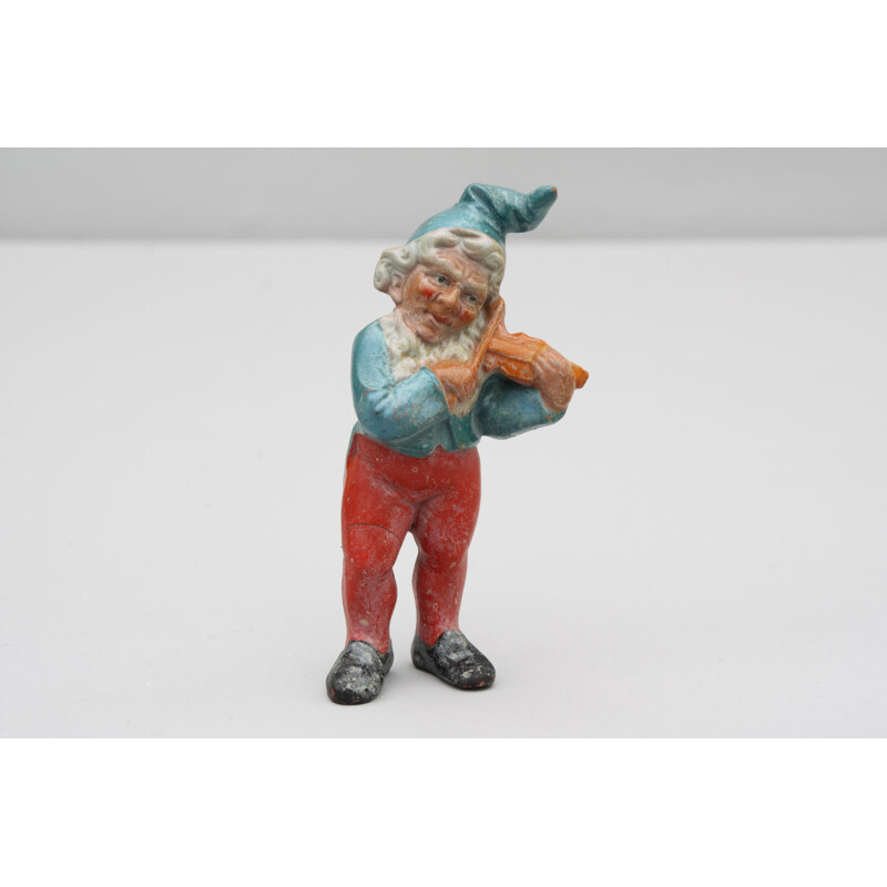 Vintage-Figur "Hertwig und Endert" aus Keramik von Dörnfeld Thüringen, 1930