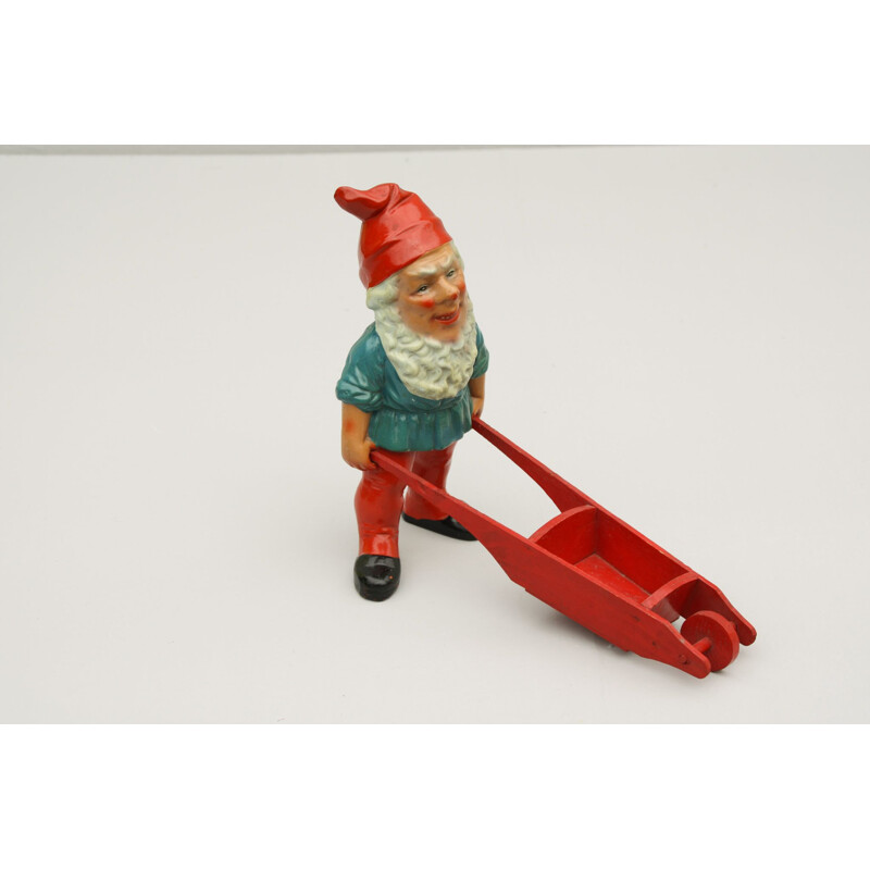 Vintage Hertwig & Endert garden gnome, 1940