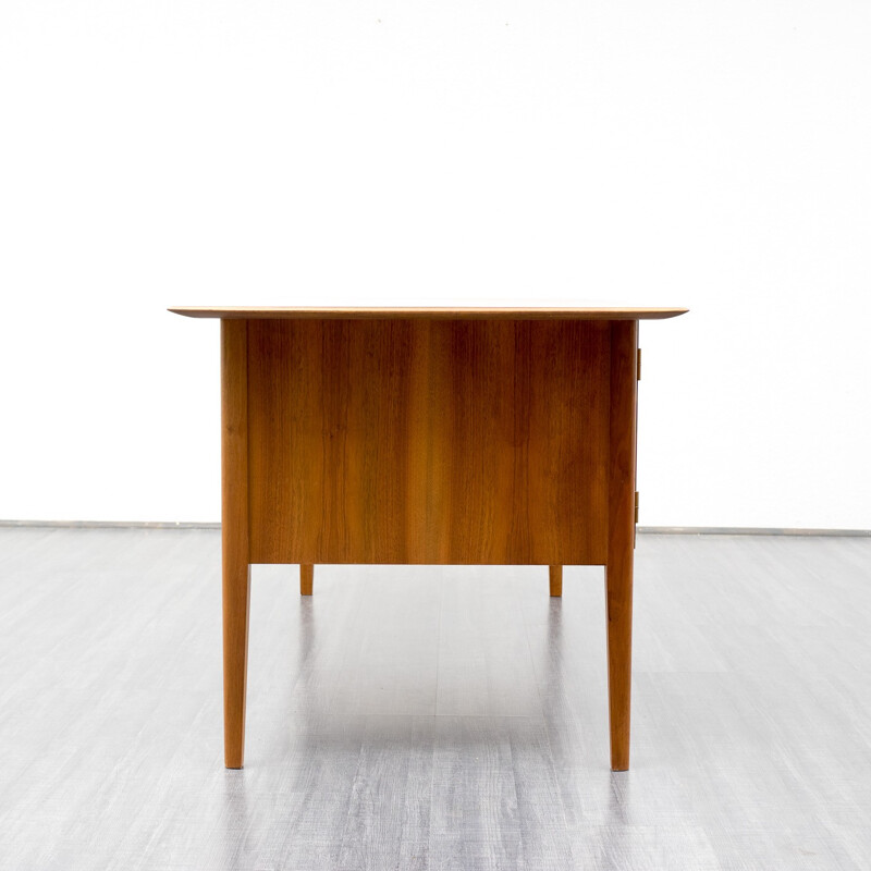 Desk in walnut - 1960s