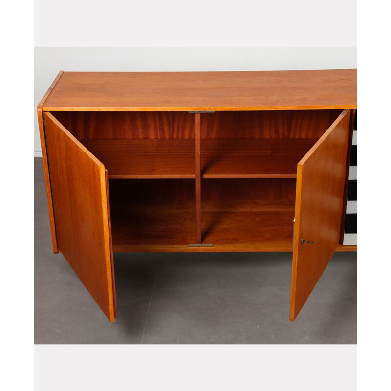 Vintage U-460 oak sideboard by Jiri Jiroutek, 1960s