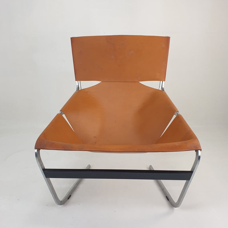 Vintage-Lounge-Sessel Modell F444 von Pierre Paulin für Artifort, 1960