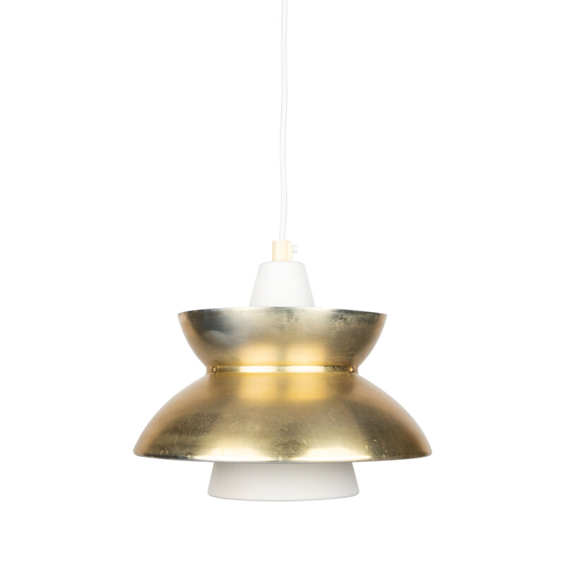 Danish vintage pendant lamp Doo-Wop by Henning Klok for Louis Poulsen, 1950s