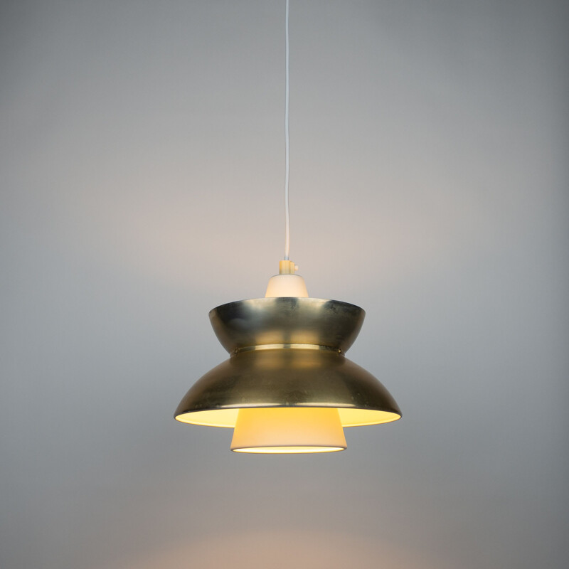 Danish vintage pendant lamp Doo-Wop by Henning Klok for Louis Poulsen, 1950s