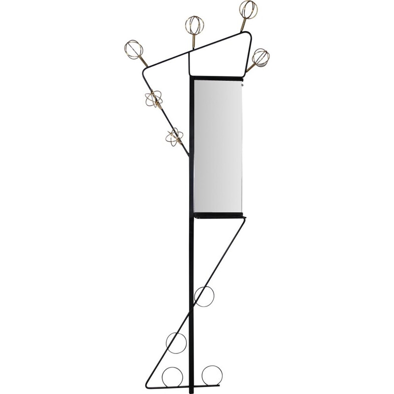 Vintage coat rack by Roger Feraud, 1960