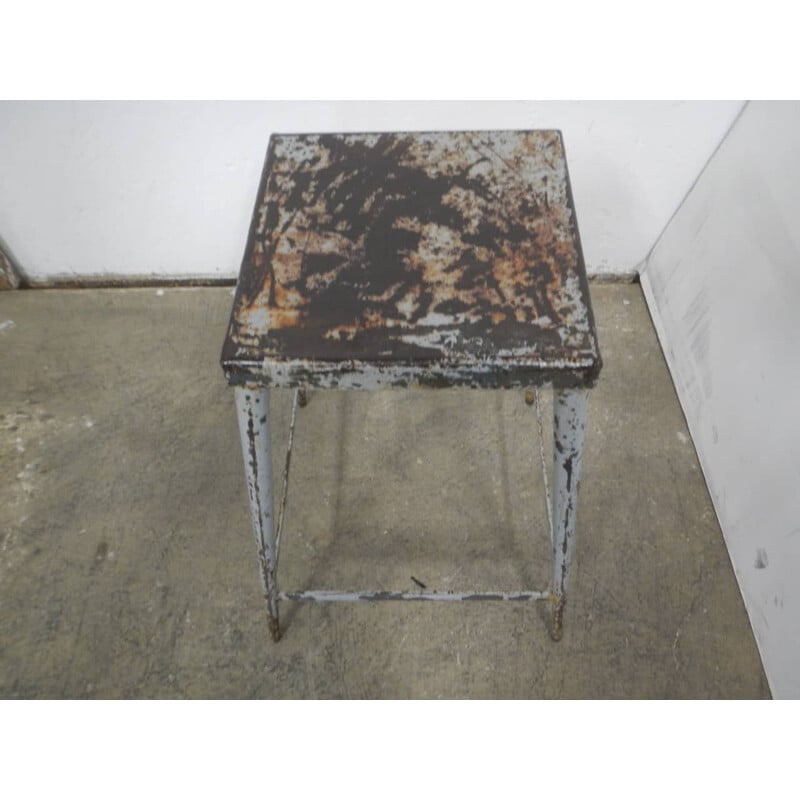 Vintage iron stool